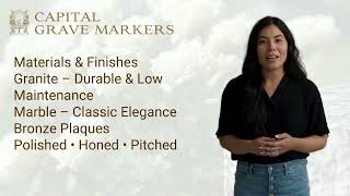Memorials by Burial Type – Choosing the Right Grave Marker | Capital Grave Markers