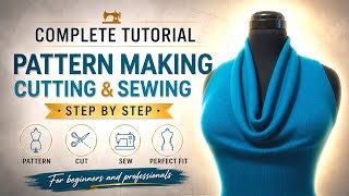 💖Perfect Fit Bodice | Pattern Making, Cutting & Sewing Tutorial