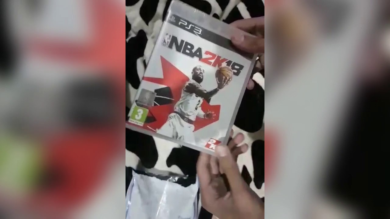 Unboxing nba 2k18...🏀🏀