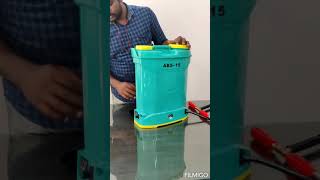 BATTERY SPRAYER ABS 15-SRI AMMAN AGRO AGENCIES,ERODE CELL:90427 26677 by SRI AMMAN AGRO AGENCIES Erode 1,999 views 2 years ago 6 minutes, 44 seconds