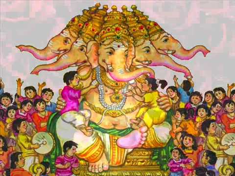 Ganesha Shloka Gajananam Bhoota Ganadhi Sevitam