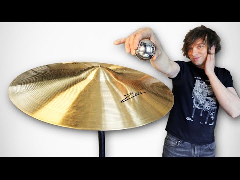 Steel Ball VS Crash Cymbal Sounds Like