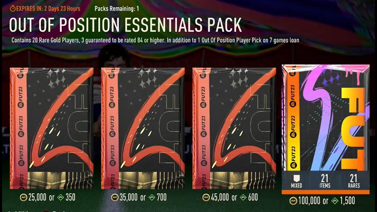 Out of Position Essentials Pack! (100k Tradable) | FIFA 23 ULTIMATE TEAM