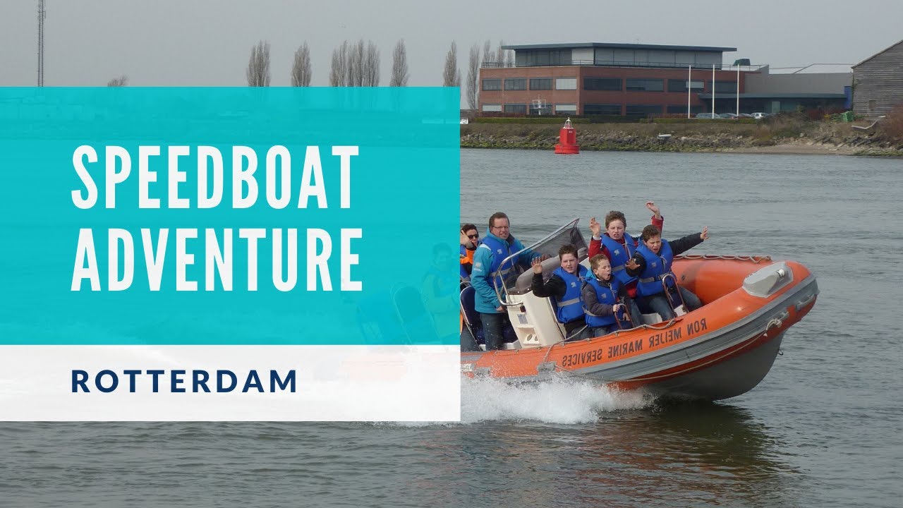 Speedboat Adventure Rotterdam NL I Pegasus Events