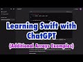 Arrays Examples in Swift