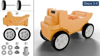 Assembly and Instructions | Rugged Rider Dump Truck | Simplay3