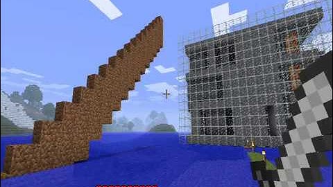 マインクラフトで立体迷路作ったよ