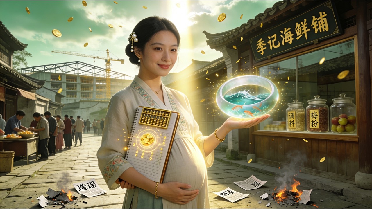 穿成喪夫孕妻，她靠神秘空間煉出黃金調味料，從造謠漩渦中翻身成商界傳奇，帶著全家建起跨越古今的財富帝國！