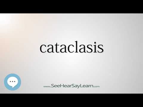 Video: ¿Cuál es el significado de cataclasis?