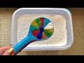 Glitter Slime Mixing Colors Slime Coloring Asmr Crunchy Slime Clear Slime