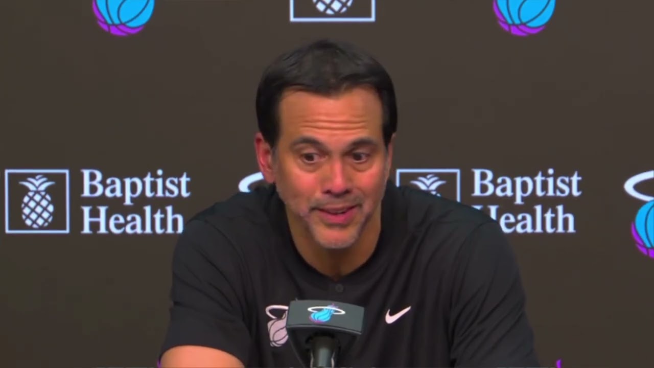 Erik Spoelstra PostGame Interview | Boston Celtics vs Miami Heat