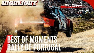 Best Moments | WRC Vodafone Rally de Portugal 2024 | Top Speed, Max-attack