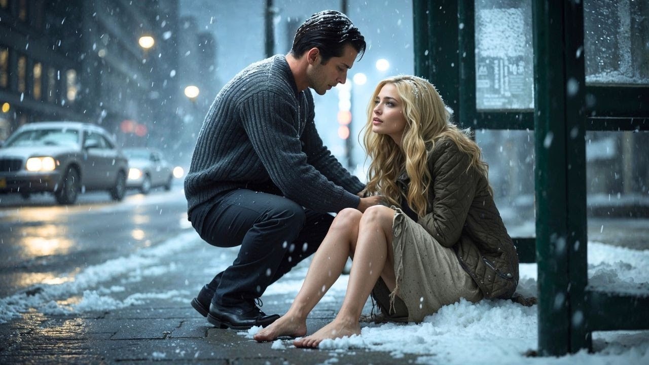 Il lui a offert sa veste à l'arrêt de bus sans savoir qu'elle était une PDG au grand secret…