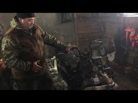 Буран с двигателем Лончин 30 - YouTube