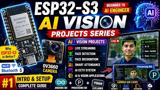 ESP32-S3 AI Vision Projects Series | OV3660 Camera Introduction | Beginner to AI Projects #1