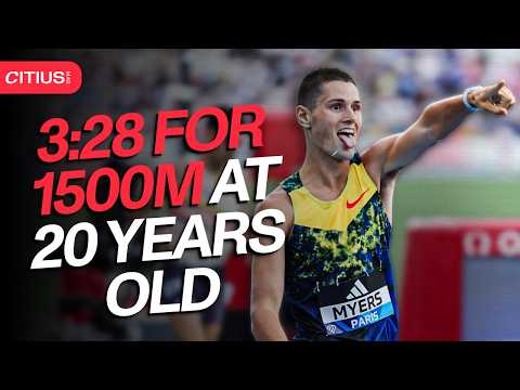 Cam Myers Just Solo'ed A 3:28 From The Front | Paris Diamond League 1500m Analysis