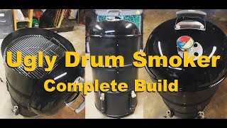 My unique take on an UGLY DRUM SMOKER