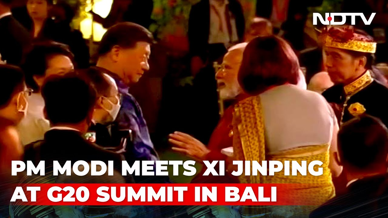 PM Modi, Xi Jinping Greet Each Other At G-20 Dinner, No Meeting Scheduled
