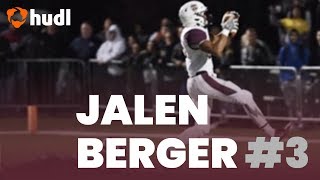 Jalen Berger | Don Bosco Prep Football | Ultimate Junior Highlights