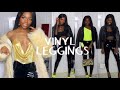 HOW ESSIESTYLES VINYL LEGGINGS ft Rebellious Fashion, Ohpolly, PLT, Bershka, Missguided & many more