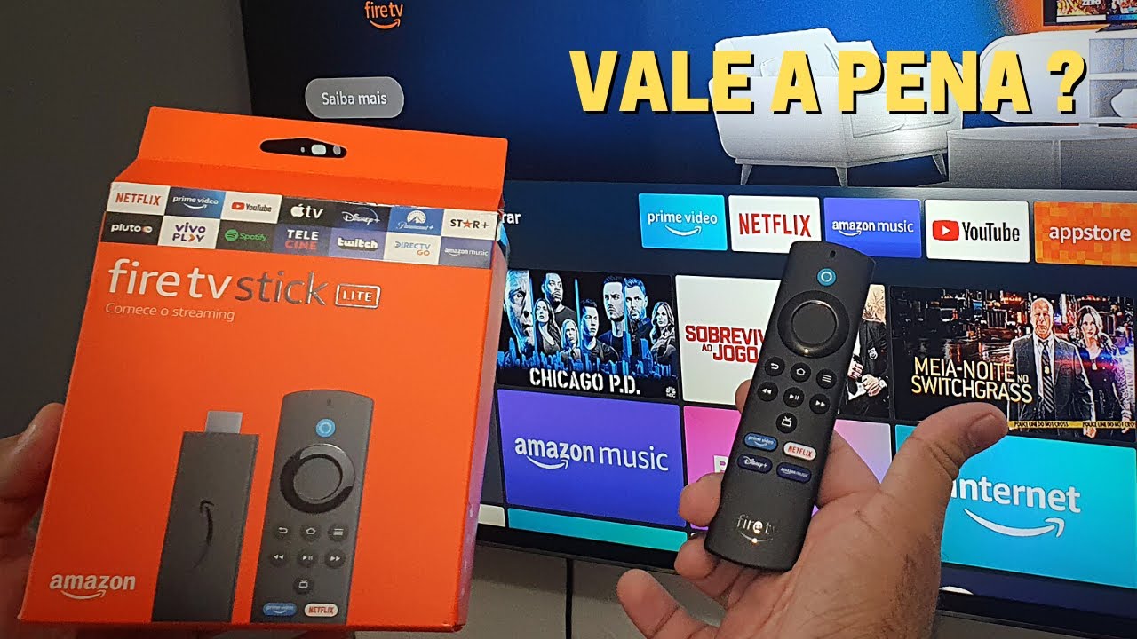 LIGANDO PELA PRIMEIRA VEZ FIRE TV STICK LITE (TRANSFORME SUA TV EM ...