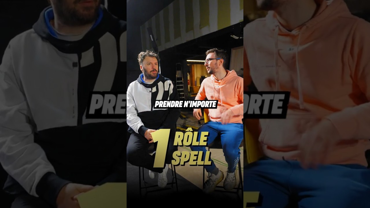 Il a improvisé un nouveau concept ✋ 🤚 (T'as des idées de spells ?)