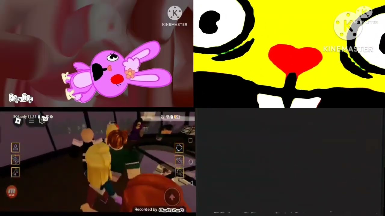 4 creepypasta videos upcoming jumpscares played all at once 5