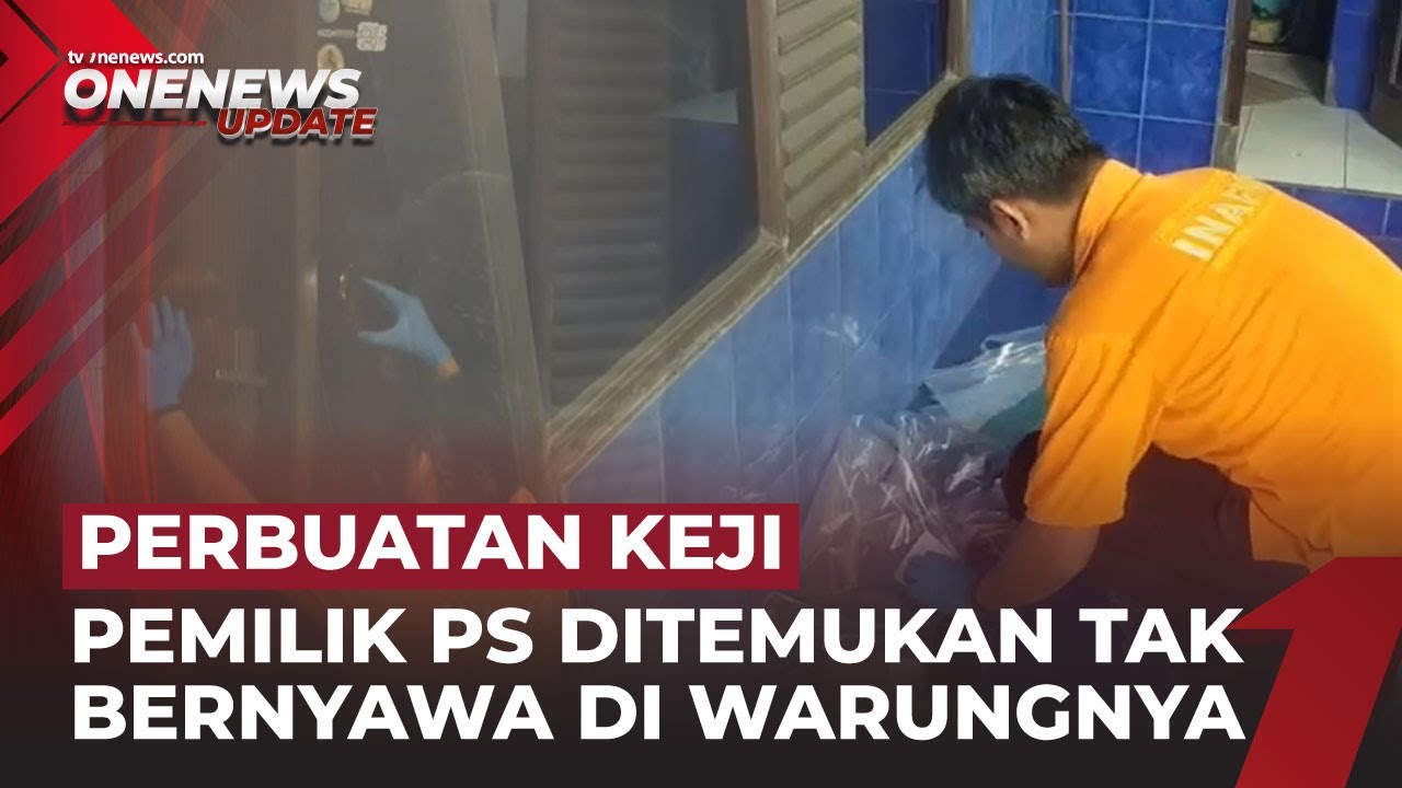 Warga Geger! Pemilik Rental PS Ditemukan Tewas Bersimbah Darah | OneNews Update