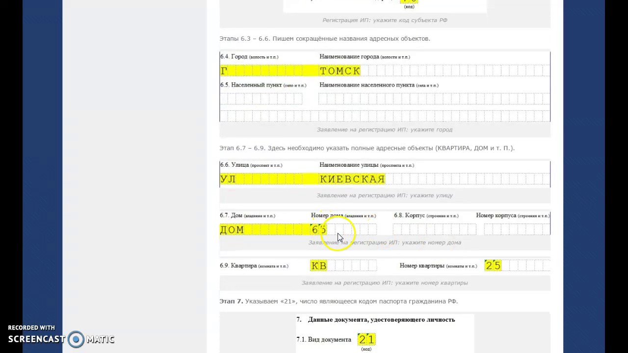 Пошаговая инструкция по самостоятельной регистрации ИП