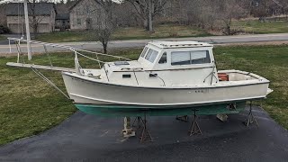 Deconstruction - Restoring a Nauset Marine 27' Cape Cod Tuna Boat