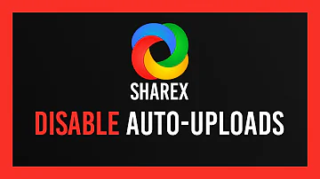 ShareX: Disable Automatic Image Upload