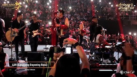 DENNY CAKNAN "LDR (Langgeng Dayaning Rasa)" [D1/Sesi 2] || Ambyar Music Fest Hongkong 2025