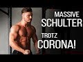 Bestes SCHULTER WORKOUT für Zuhause! (Effektive Übungen OHNE Gym)