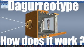 How the world's first camera works ? Daguerreotype