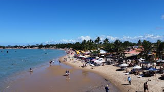 MOVIMENTO DA PRAIA DE COROA VERMELHA NESSE SÁBADO 10/06/2023 #drone