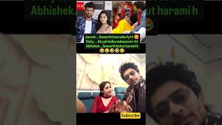 😂 Ab aapko halka mahsus ho raha hai #abhishekkumar #jannatzubair #chemistry #bonding #shorts
