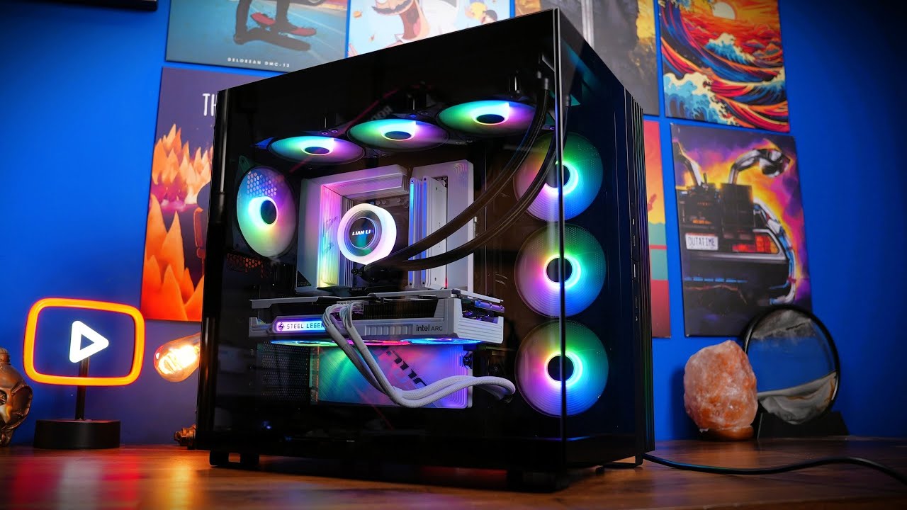 ASMR PC build - BeQuiet Light Base 600 LX - YouTube