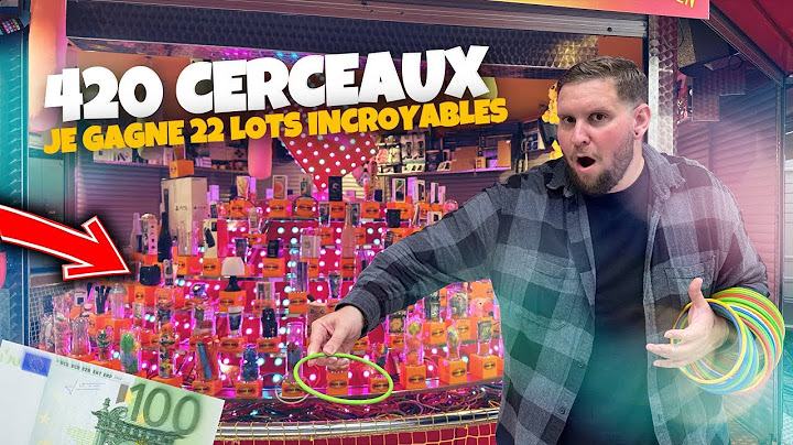 BRAQUAGE DE L’ANNÉE AU STAND DE CERCEAUX A LA FÊTE FORAINE EN BELGIQUE (22 lots incroyables)