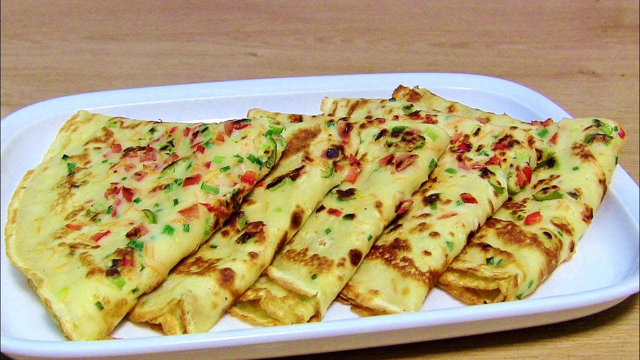 Pancakes.The best spicy street food pancakes.Everyone will love these spicy Asian pancakes recipe.