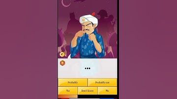 Thumbnail of Akinator's girlfriend revealed 😂#shorts
