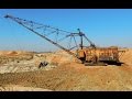 Walking excavator. Шагающий экскаватор  ЭШ 10-60 изнутри.