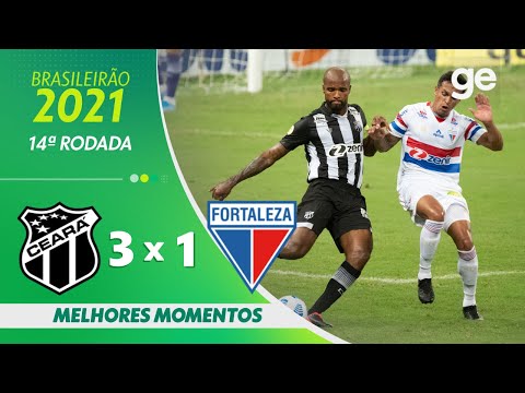 CEARÁ 3 X 1 FORTALEZA l MELHORES MOMENTOS l 14ª RODADA BRASILEIRÃO SÉRIE A 2021 l ge.globo