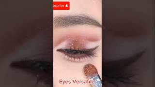 Mulled Wine Velvet And Rhinestone Eye make-up
