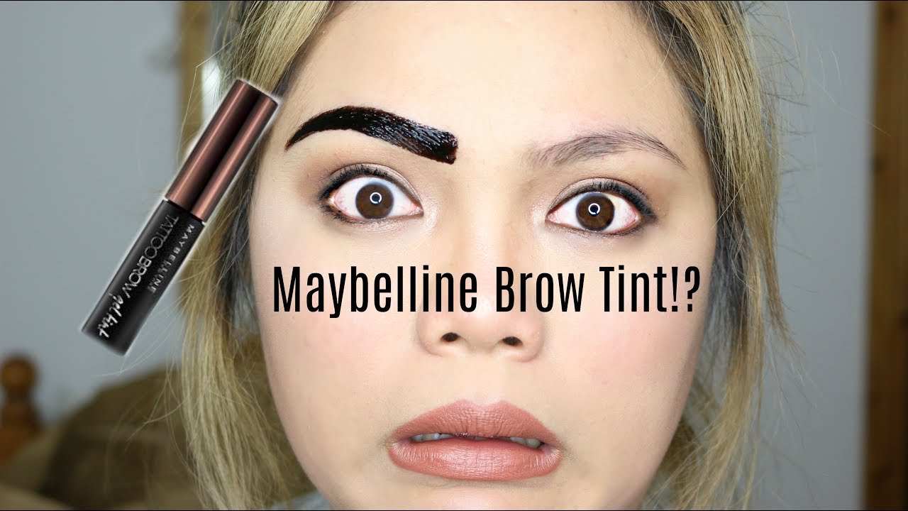 Maybelline Peel Off Brow Tint First Impression Review/Primark Haul YouTube