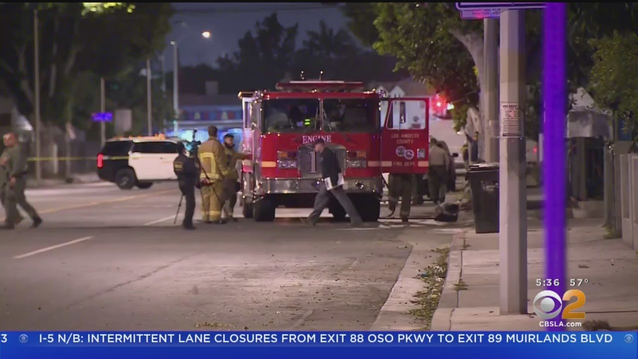 One Dead, 4 Injured In South LA House Fire - YouTube