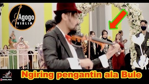 Beautiful in white _ ngiring pengantin ala bule. Auto ngevideoin ( Agogo Violin)