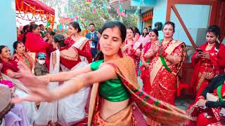 New Panche Baja Dance2078/आज सम्मकै उत्क्रिस्त पन्चैबाजा प्रस्तुति धादिंङ्गको बाजामा गोर्खाली नाच //