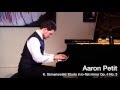 SZYMANOWSKI Etude In B Flat Minor Op 4 No 3 Aaron Petit mp3