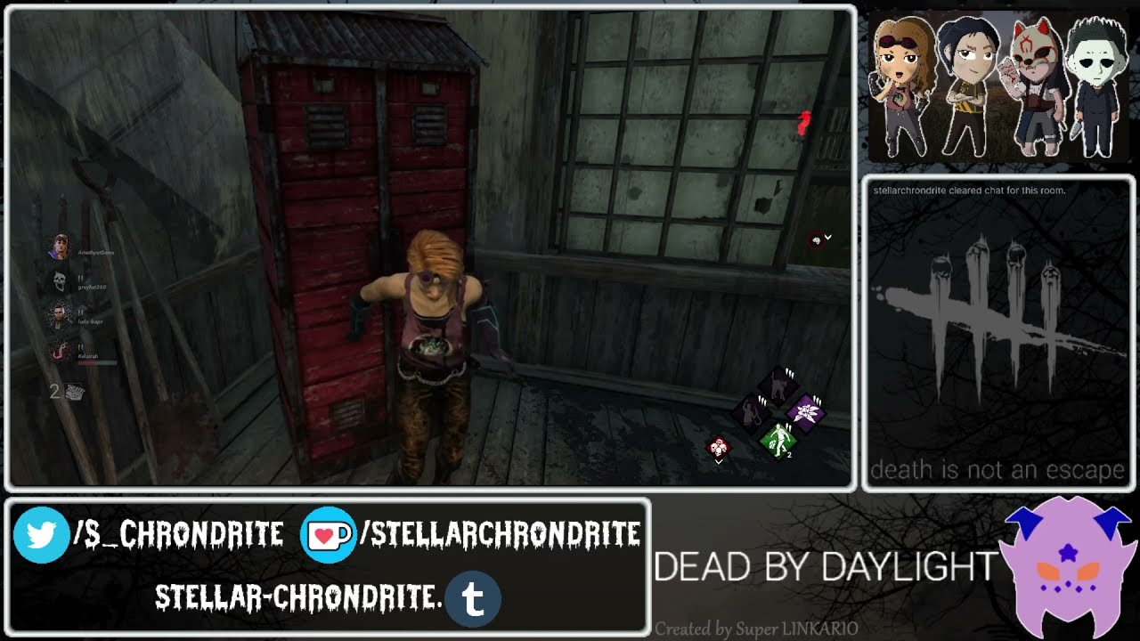 Dead By Daylight Livesteam: Stellar Chrondrite's Glyph Hunting Challenge