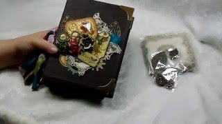 Steampunk Debutante Journal (DT Project for Butterbeescraps)